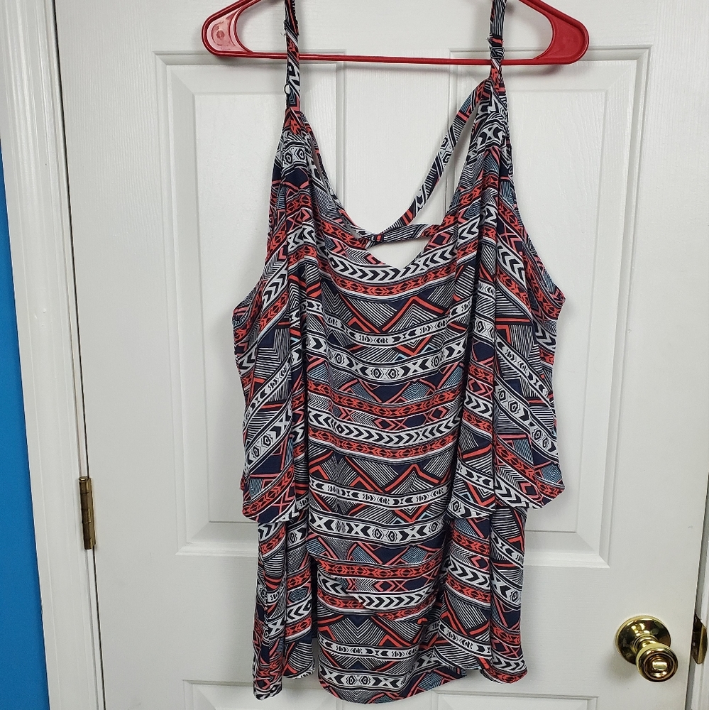 Torrid Size 5 Geometric Print Tank